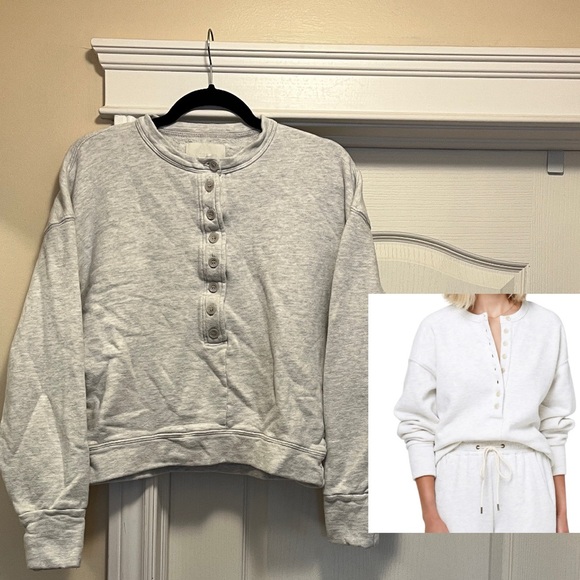 Citizens Of Humanity Sweaters - Citizens Of Humanity Cora Henley Sweatshirt